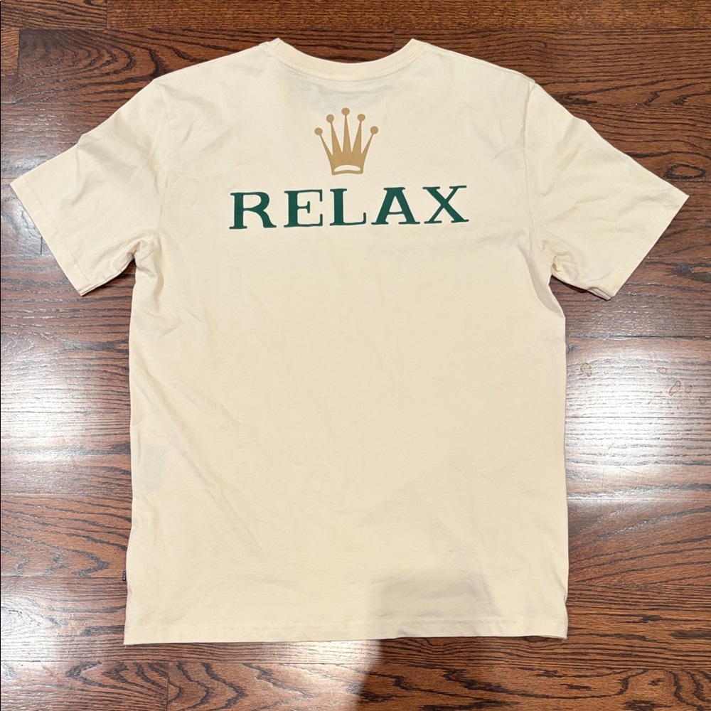 Djab by Simons Cream Graphic T-Shirt